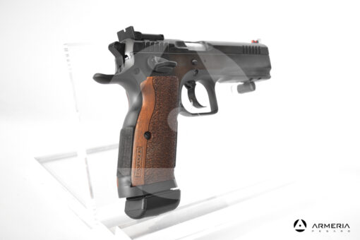 Pistola semiautomatica Tanfoglio modello Stock III calibro 9x21 Canna 5 calcio