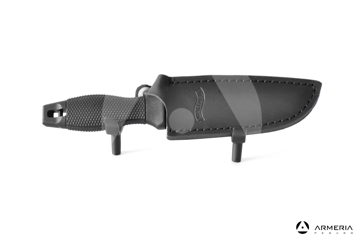 Coltello Walther SKT a lama fissa 11 cm nero pack