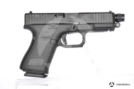 Pistola semiautomatica Glock modello 19 FS FTO Gen 5 calibro 9 Luger - 9x19 canna 4 lato