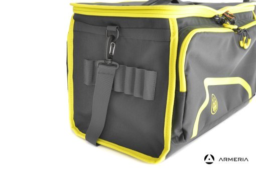 Borsa porta cartucce Beretta Challenge Cart Bag 250 ebony e sulphur spring lato