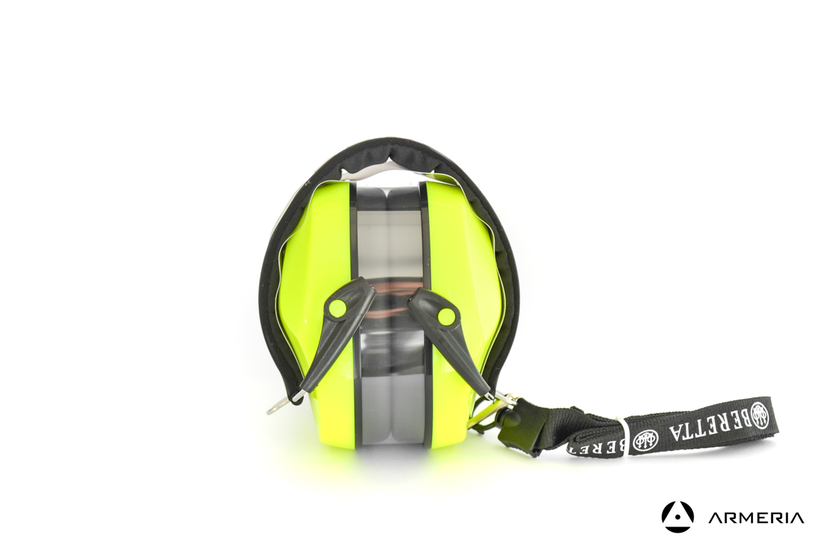 Cuffie protettive antirumore da tiro Beretta CF100 SNR 25dB giallo fluo