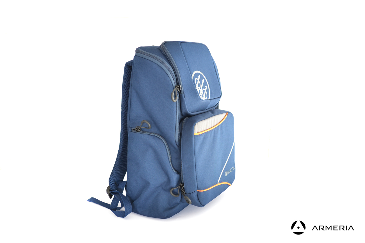 Zaino da tiro - casual Beretta Uniform Pro Evo Daily Backpack blu lato Zaino da tiro - casual Beretta Uniform Pro Evo Daily Backpack blu lato
