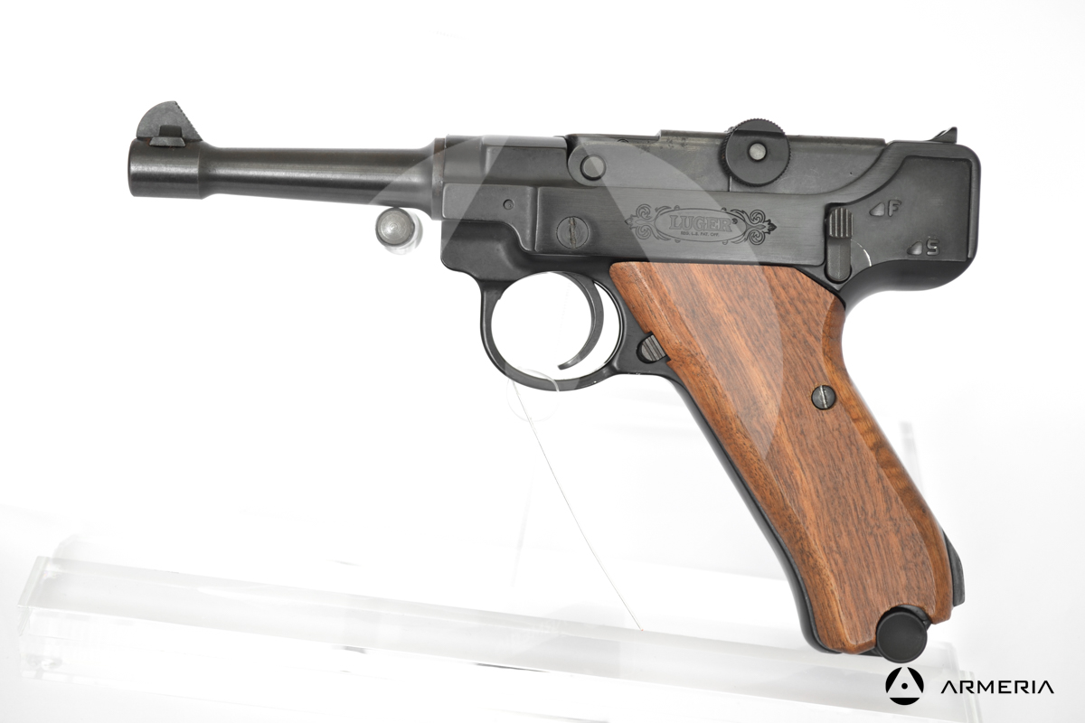 Pistola semiautomatica Erma Luger modello EP22 calibro 22 LR canna 5 Pistola semiautomatica Erma Luger modello EP22 calibro 22 LR canna 5