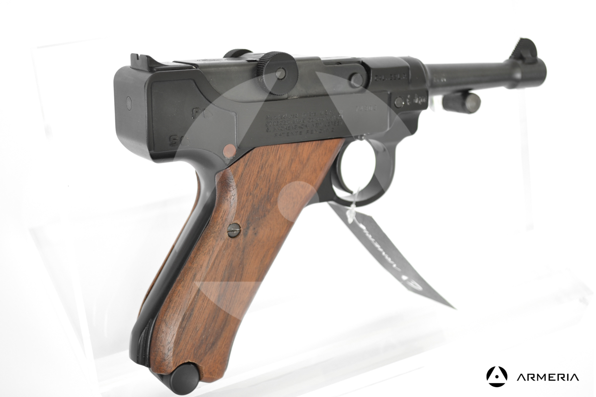 Pistola semiautomatica Erma Luger modello EP22 calibro 22 LR canna 5 calcio Pistola semiautomatica Erma Luger modello EP22 calibro 22 LR canna 5 calcio