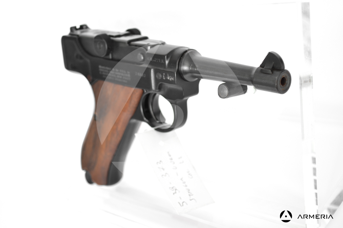 Pistola semiautomatica Erma Luger modello EP22 calibro 22 LR canna 5 mirino Pistola semiautomatica Erma Luger modello EP22 calibro 22 LR canna 5 mirino