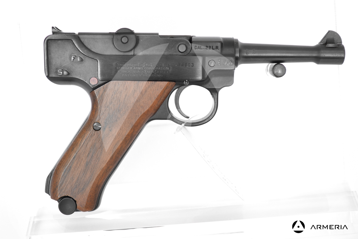 Pistola semiautomatica Erma Luger modello EP22 calibro 22 LR canna 5 lato Pistola semiautomatica Erma Luger modello EP22 calibro 22 LR canna 5 lato