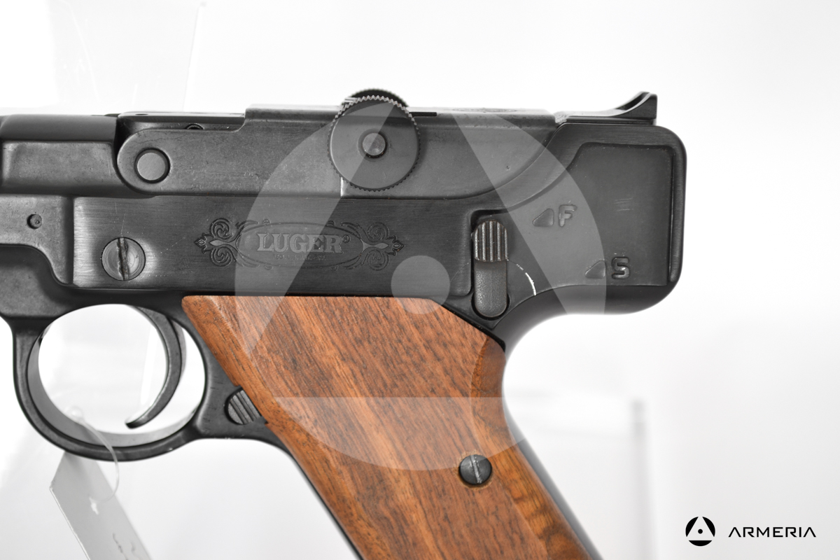 Pistola semiautomatica Erma Luger modello EP22 calibro 22 LR canna 5 macro Pistola semiautomatica Erma Luger modello EP22 calibro 22 LR canna 5 macro