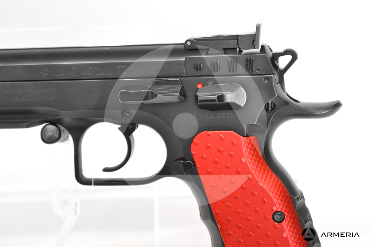Pistola semiautomatica Tanfoglio modello Stock I calibro 9x21 Canna 5" macro Pistola semiautomatica Tanfoglio modello Stock I calibro 9x21 Canna 5" macro