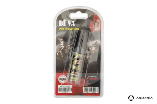 Spray al peperoncino tascabile Diva Defence System 800.000 Scoville - Camo