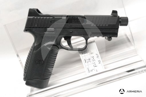 Pistola semiautomatica Browning modello FN 545 Tactical Black calibro 45 Acp canna 4.7 lato