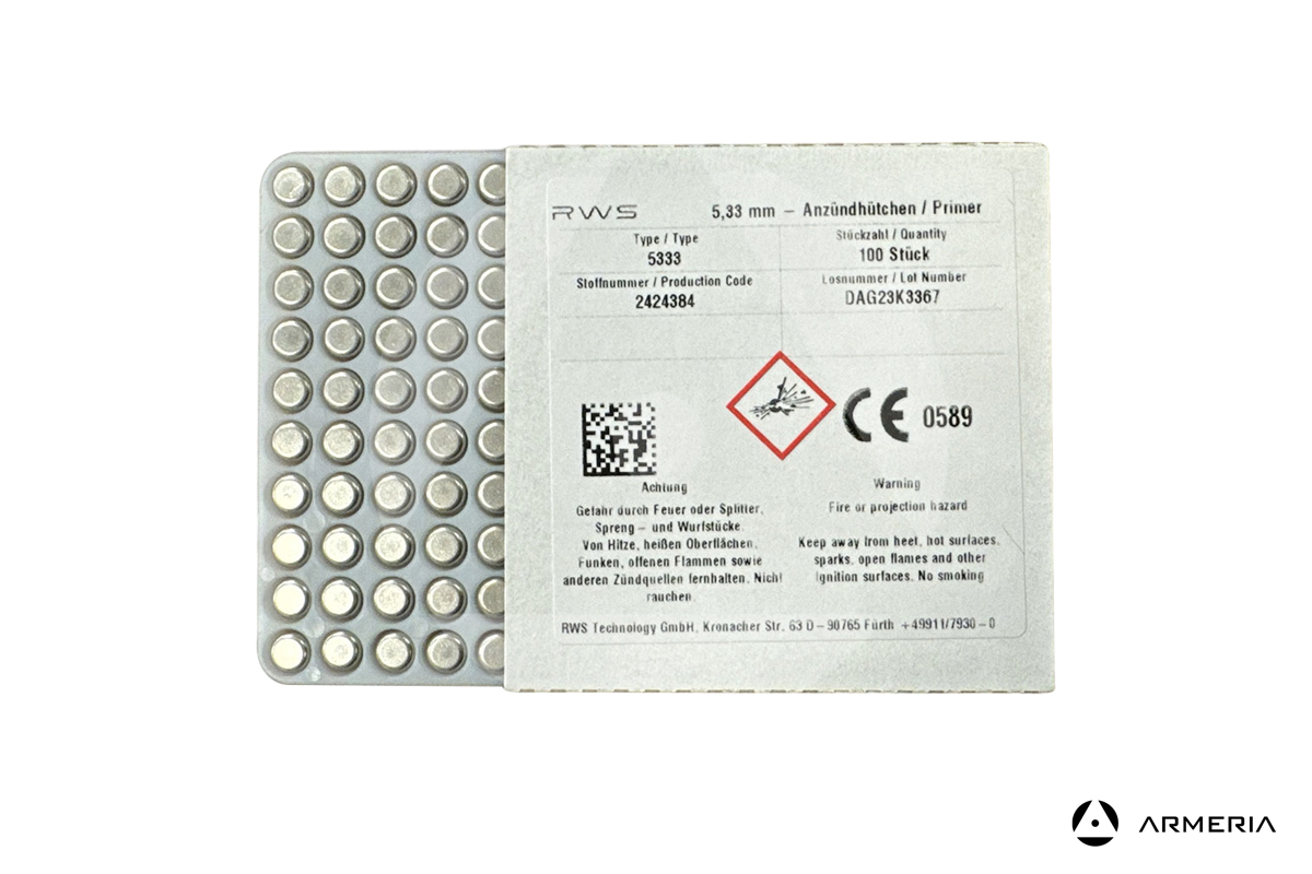 Inneschi RWS 5333 Large rifle Magnum - 100 pezzi